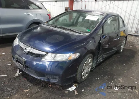 2010 Honda Civic Lx из США, поврежденный, VIN 2HGFA1F53AH561209
